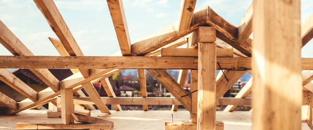 Construction ossature bois à Saint-Vallier